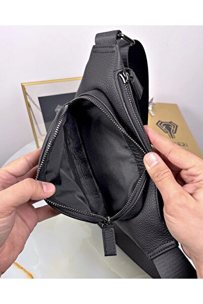 Fil Deri Genuine Leather Crossbody Bag Cross Body Bag 2085