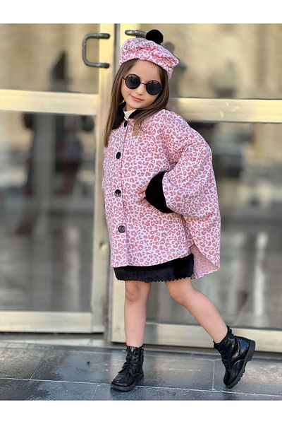 ALPİDS 4-Piece Sheepskin Pants Set for Girl