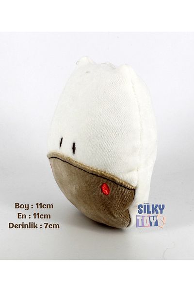 Silky Toys - Plush Toy for Dogs - Cartoon Cat / 12cm / White