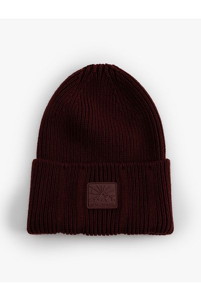 Koton Layered Beret with Label Detail