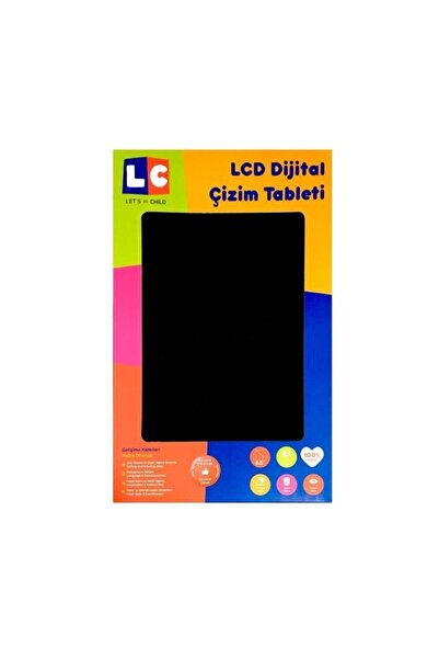 lets be child تابلت رسم رقمي بشاشة LCD مقاس 8.5 بوصة موديل Lc30864 - تركواز، للأطفال