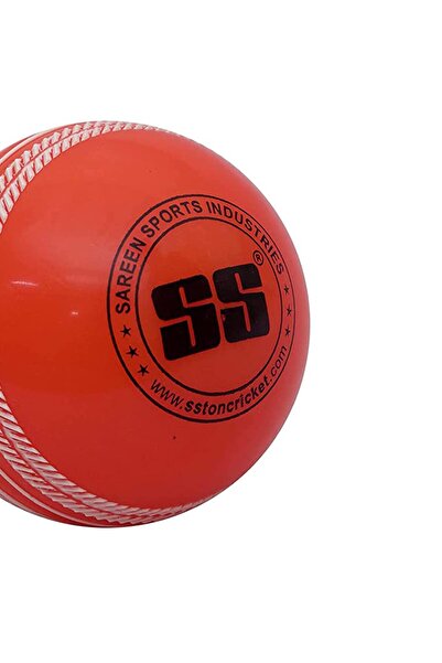 SS Wind Seamer Cricket Ball | Red | Rubber | Practice | Solid Core | Training | Lightweight