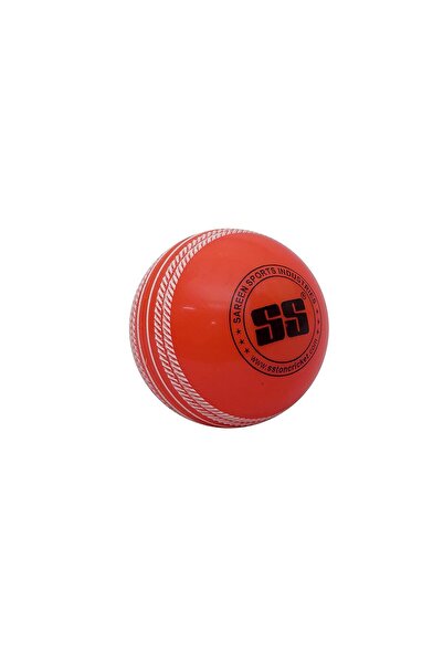 SS Wind Seamer Cricket Ball | Red | Rubber | Practice | Solid Core | Training | Lightweight