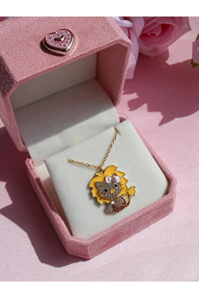 Reorah Collection Hello Kitty Burç Kolye-Aslan Burcu