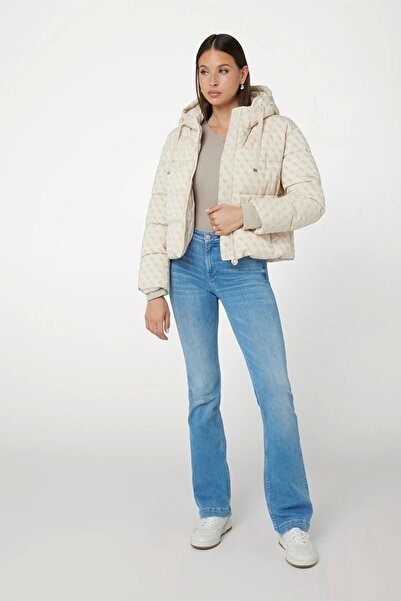 Guess Φούτερ με λογότυπο DAISY PUFFER FL