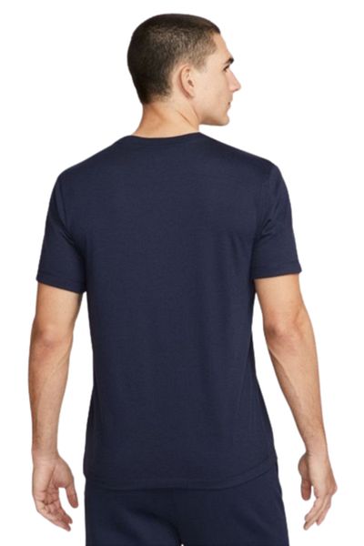Nike Ανδρικό αθλητικό μπλουζάκι Dri-fit Park20 Navy Blue Cw6936-451