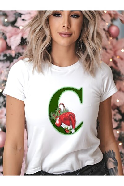 IŞILAY REKLAM Μπλουζάκι Goro Natal Alfabeto Decorativo - C