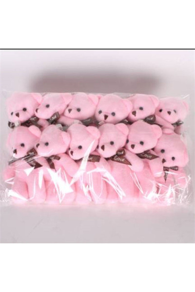 Choice1 Pink 12Pcs/Lot Soft Stuffed Bear Plush Toys Mini Teddy Bear Dolls Toy...