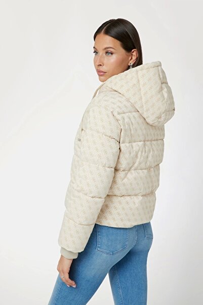 Guess Φούτερ με λογότυπο DAISY PUFFER FL