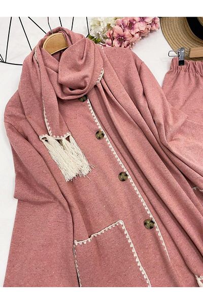 YEDİLALE Scarfed Knitting Suit [Std Size]