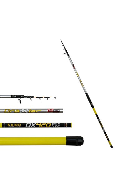 Kaido Draxler 420 Cm Teleskopik Surf Kamışı 100-250Gr