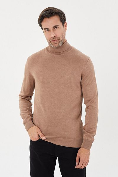 Tony Montana Πλήρες ζιβάγκο Basic Knitwear- T-1004