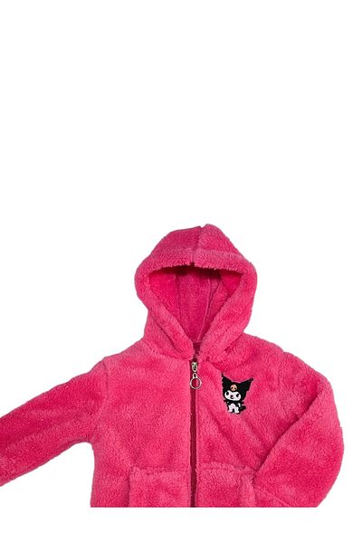 GOSH Red Hooded Zippered Kids Plush