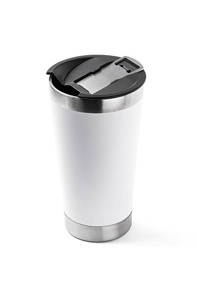 Tantitoni White Stainless Steel Thermos Cup 502ml