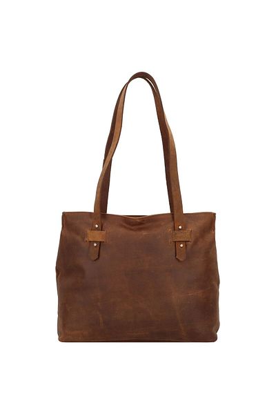 Harold's Antik Schultertasche Leder 37 cm