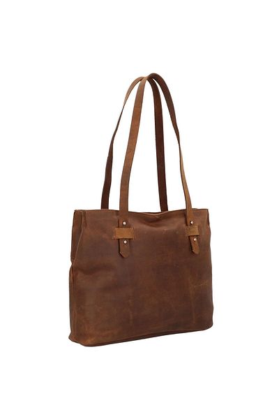 Harold's Antik Schultertasche Leder 37 cm