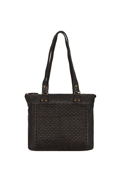 Greenland Nature Femi & Nine Schultertasche Leder 35 cm