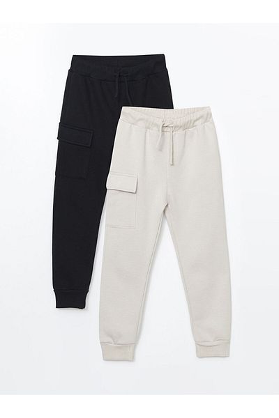LC Waikiki Lcw Elastic Waistband Boys Jogger Tracksuit Bottom 2-Piece Fast Fashion