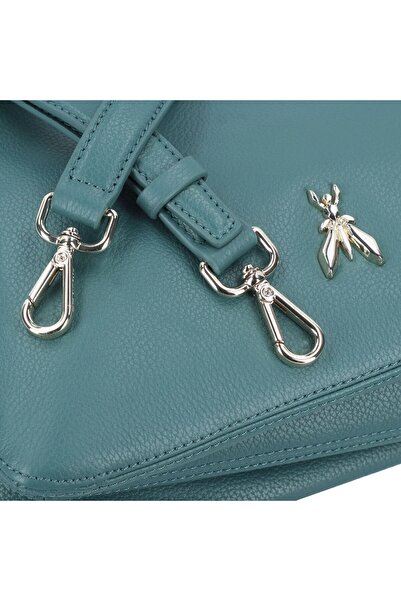 Patrizia Pepe Tris Shoulder Bag Leather 28 cm