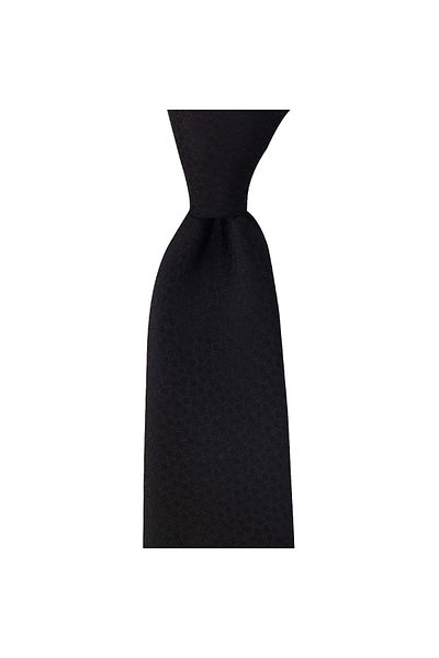 1001 Kravat Men's Gift Set with Wooden Box Classic Black Tie and Socks