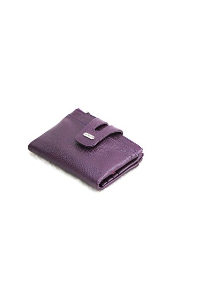 Canpellini %100 Hakiki Deri Yumuşak Kadın Cüzdanı