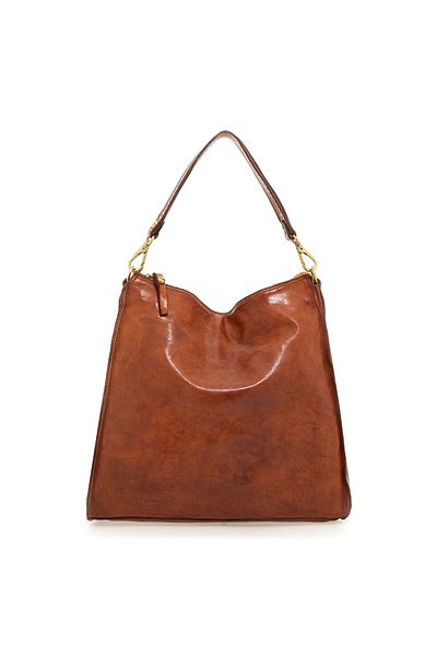 Campomaggi Kura Schultertasche Leder 32 cm
