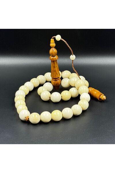 HicazTesbihcilik Hcz-Model Rtyure - Kuka Combination Globe Bone Rosary
