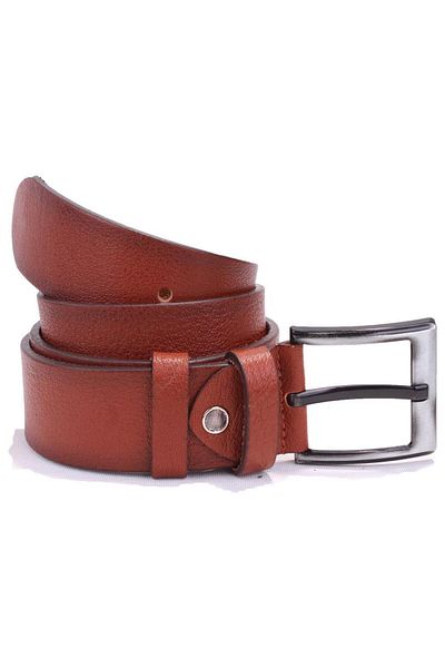DAGOSTER DMK26-463DG Ανδρική ζώνη από γνήσιο δέρμα ανοιχτό μαύρισμα 4,5 cm