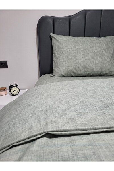 MUSGEM طقم سرير مزدوج مع ملاءة مطاطية من القطن بحجم كبير مع وسادتين