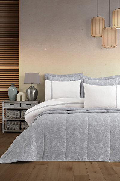 Elart Stil Çeyiz Paketi 7 Parça Gri