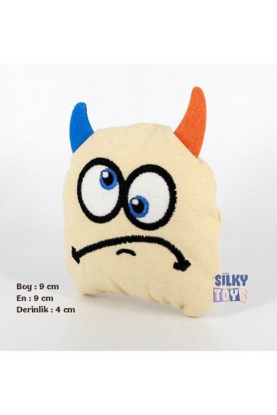 Silky Toys - Plush Toy for Dogs - Shocked / 9cm / Beige