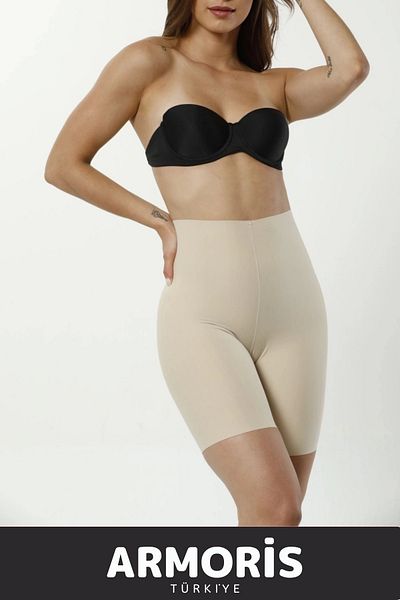 Armoris New Non-Marking Anti-Slip Recovery 2 Size Slimming Firming Laser Cut Long Corset