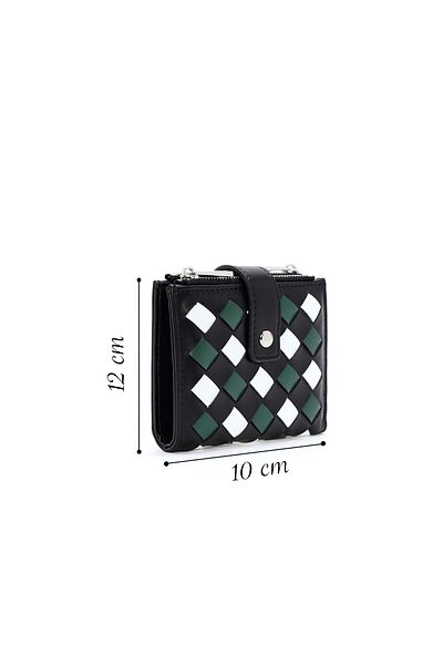 Derimod Green Knitted Women's Wallet - 000a2d 550329