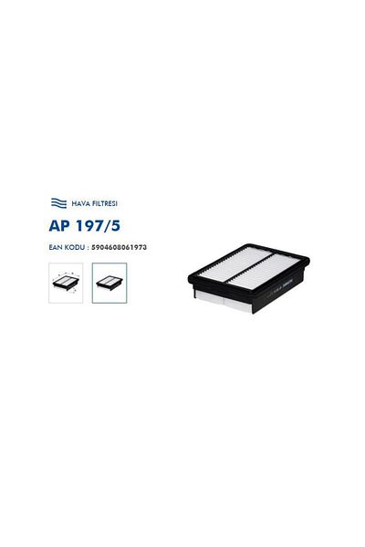 Filtron فلتر هواء 28113-F2000AS لسيارة Hyundai Elantra3 I30 Kia Cee D Cerato Soul 15- AP197/5