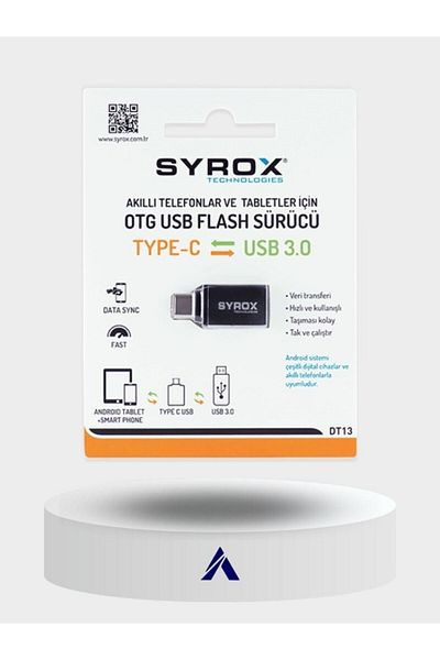 Syrox Dt13 Type-c - Usb 3.0 Otg Converter