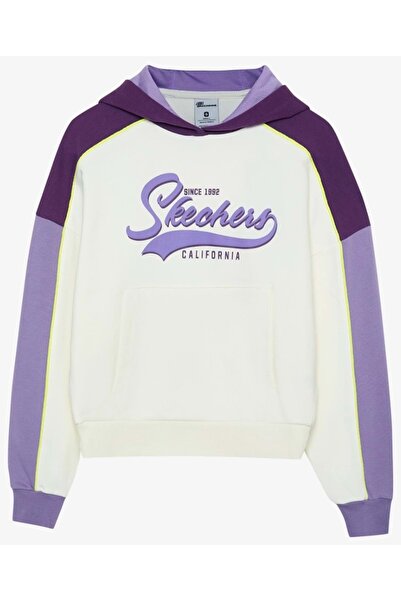 SKECHERS W LW Hanorac cu glugă din fleece S242096 Hanorac cu glugă pentru fem...