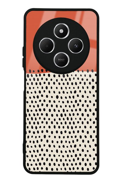 Spoyi حافظة هاتف لامعة بتصميم فني عتيق لهاتف Xiaomi Redmi 14C