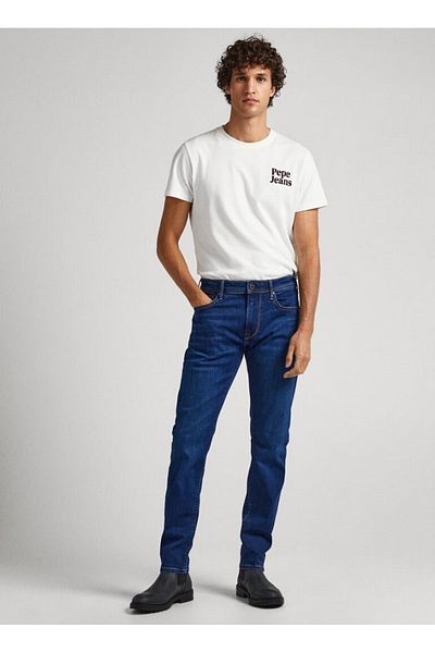 Pepe Jeans Pepe Jeans Herren Jeans - Stanley, Regular Fit, Tapered Leg, Denim, Länge 32