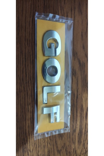 restinal Volkswagen Golf 6 and 7 Trunk Lettering - OEM a Quality, 5k 0853687 ...