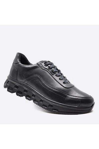 Fosco Patent Leather 9964 Black Sneakers - Men's
