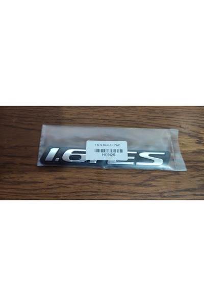 restinal Honda 1.6 Ies Trunk Lettering a Quality Oem Imported Chrome Trim