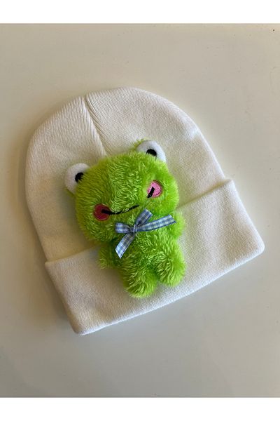 fethi mekik Children's Beret Figured Beret with Plush