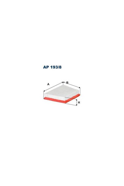 Filtron 0613868 فلتر هواء LAND RR SPORT2 VELAR JAGUAR FPACE XE XF 15- AP193/8