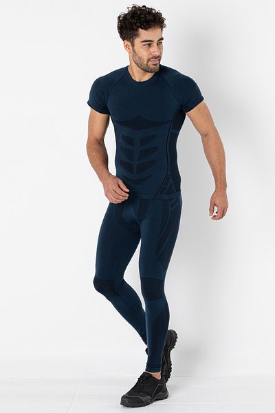 MioFit Ανδρικό Cool Dry κοντομάνικο αθλητικό μπλουζάκι χωρίς ραφές