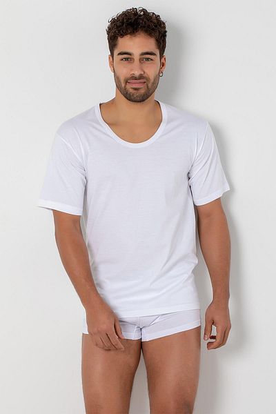Miorre Ανδρικό κοντομάνικο εσώρουχο Doremi Combed Cotton Crew Neck