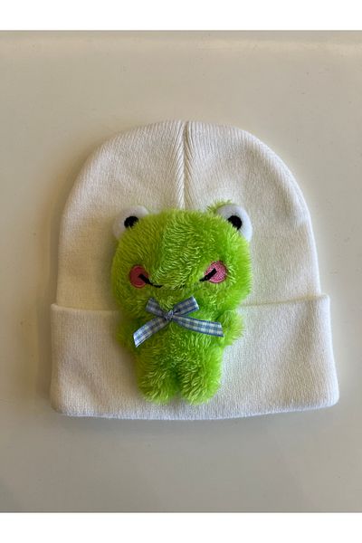 fethi mekik Children's Beret Figured Beret with Plush