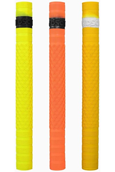 DSC مقبض مضرب الكريكيت Passion (Hexagon) متعدد الألوان (عبوة من 3 قطع في كيس ...