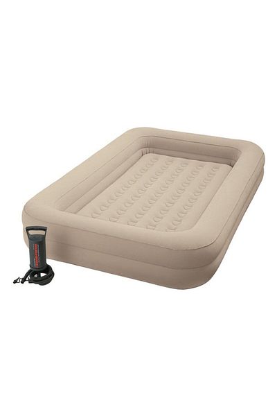 Intex Waterproof Kids Travel Airbed with Hand Pump
