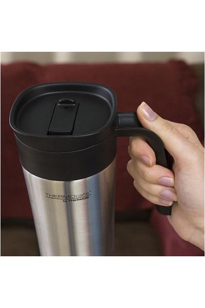 Thermos ThermoCafe Vacuum Insulated Stainless Steel Travel Mug 20oz