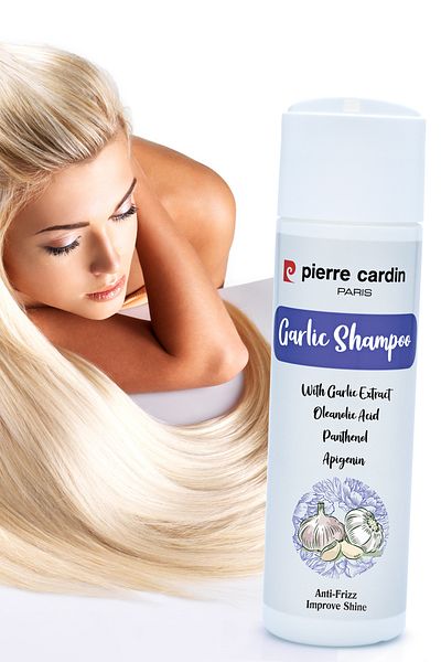 Pierre Cardin 200 Ml Garlic Extract Hair Care Shampoo